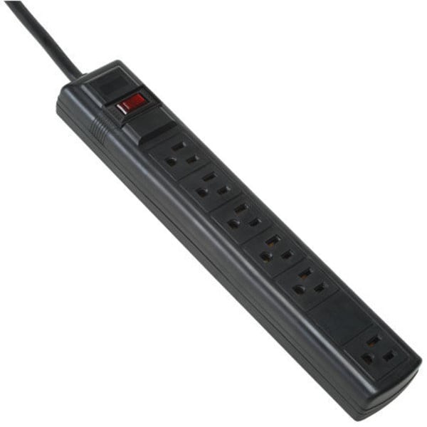Main product image for 5+1 Outlet Strip 6 ft. Cord and Circuit Breaker/S 125-403